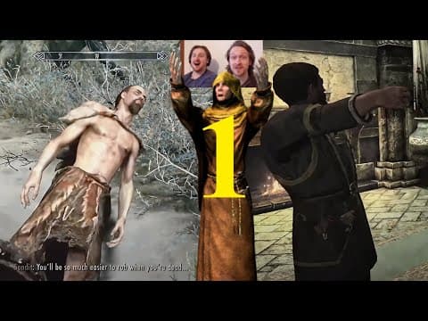 Lafave Bros Play Skyrim - Funniest Moments Pt. 1