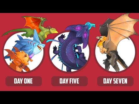 Drawing Dragons Everyday For A Month - Week One (smaugust 2025)