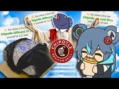 Attempting To Eat The Rest Of My Chipotle Burrito (handcam)