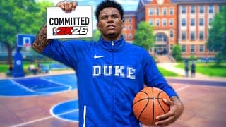 High School Superstar Commits To College | Nba 2k26 Mycareer (mycampus)