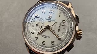Breitling Premier B09 Chronograph 40 (rb0930371g1p1) Breitling Watch Review