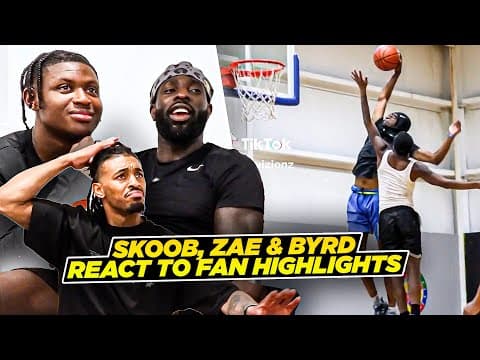 Uncle Skoob, Zae & Byrd React To Our Discord Members Basketball Highlights | Vol 1