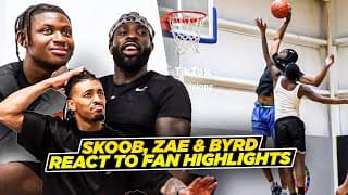 Uncle Skoob, Zae & Byrd React To Our Discord Members Basketball Highlights | Vol 1