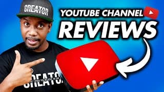 Live Youtube Channel Reviews - Real Advice For Small Channels