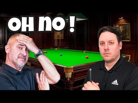 I Tried Stephen Hendry’s Tough Table Challenge!