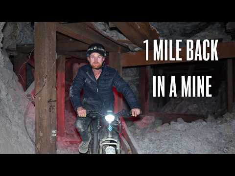 I Went Deep Into Abandoned Mines...On E-Bike!