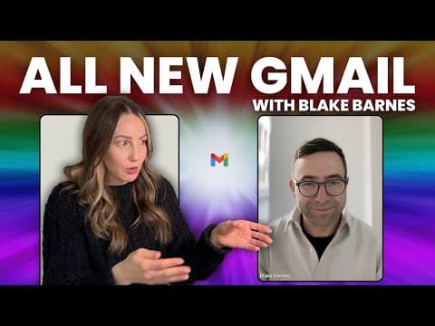 Gemini In Gmail: Talking New Gmail Ai Features With Google Vp Of Product For Gmail Blake Barnes