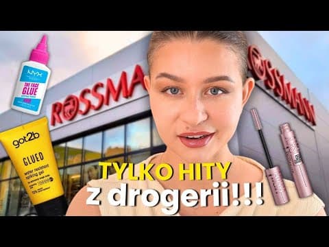 Makijaż Tylko Hitami Z Drogerii! Najlepsze Kosmetyki Z Rossmanna, Hebe