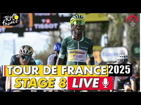 Tour De France 2025 Stage 8 Live Commentary - Can Biniam Girmay Beat Jonathan Milan And Tim Merlier?
