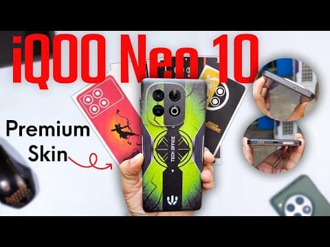 Iqoo Neo 10 Premium Skin For A Completely New Design And Look! ✨📱