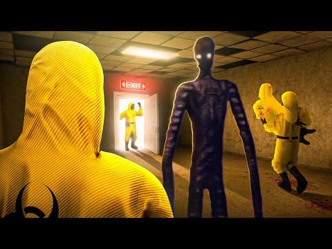 We Finally Escaped The Backrooms Together!!! All Endings  - Escape The Backrooms Together