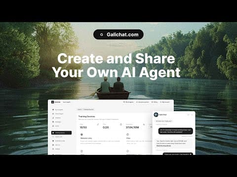 Create and Share Your Own AI Agent - GaliChat.com