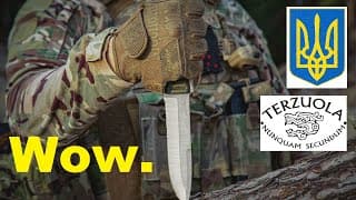 The Best Terzuola Knife Ever? Made In Ukraine!
