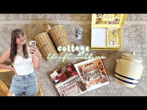 Thrifting Cottage Decor Your Grandma Probably Donated ✨