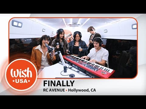 Rc Avenue Performs "finally" Live On The Wish Usa Bus