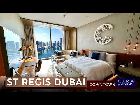 St Regis Downtown Dubai · Hotel Tour & Review · Dubai, Uae 🇦🇪 · Plush As Can Be!