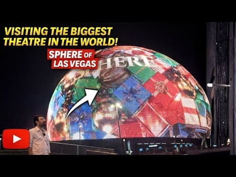 Visited The World’s Biggest Screen 😱 | Las Vegas Sphere