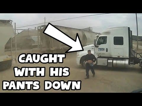 Caught With His Pants Down | Bonehead Truckers Of The Week