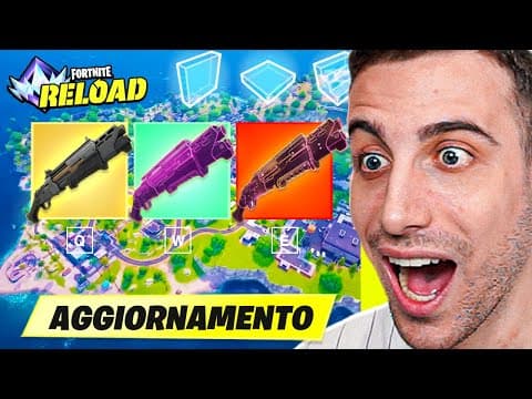 Il Miglior Pump Di Sempre È Tornato! Aggiornamento Reload Fortnite Ita