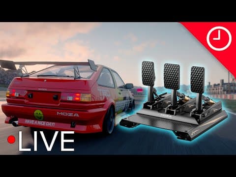 *live* Moza Crp2 Pedals And Forza Motorsport