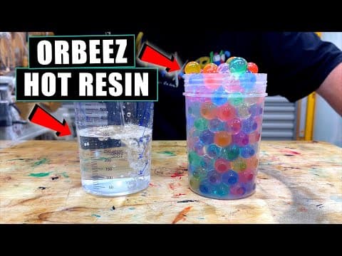 What Will Happen To Orbeez In Hot Resin?