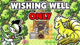 Beating The Newest Retro Rom Hack With Only Pokemon From A Well