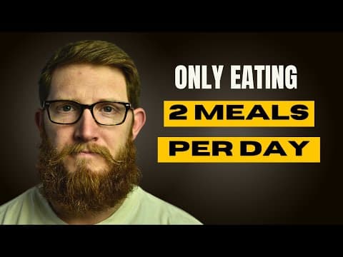 Why You Should Only Eat 2 Meals A Day