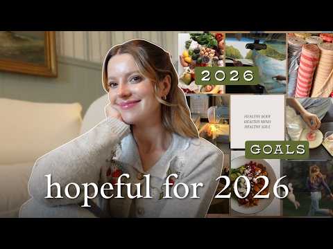 Vlog: Starting The New Year Strong (2026 Goals, Healthy Habits + Dreams!)