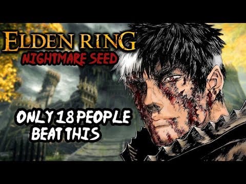 Trying To Beat Elden Rings Hardest Mod Day 15  (nightmare Randomizer Seed)