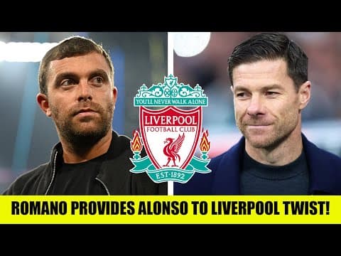 Fabrizio Romano Shares Massive Xabi Alonso To Liverpool Twist!