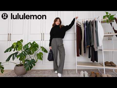 Lululemon Try On Haul, My Favorite New Arrivals For Activewear, Comfy And Chic Outfits For Winter!