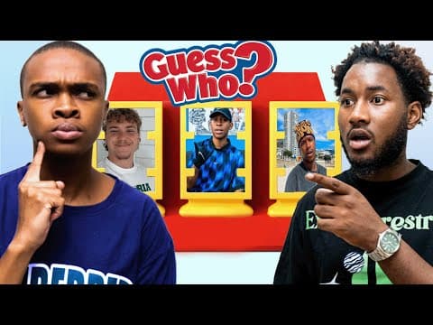 Guess Who Youtube Edition Ft @reggiemohlabirsa