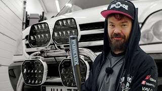 Asennetaan Lisävalot Uuteen Sprintteriin! - Bma