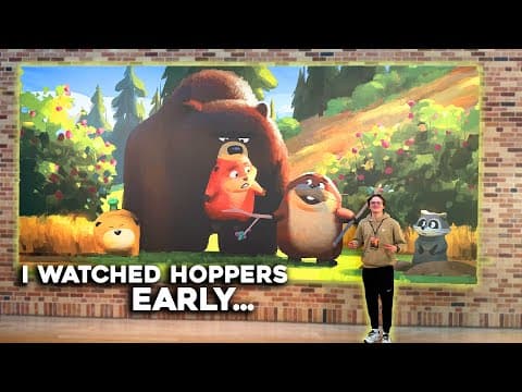 Pixar Invited Me To Watch Hoppers Early....
