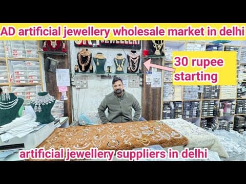 Ad Artificial Jewellery Wholesale Market In Delhi | Artificial Jewellery Suppliers In Delhi
