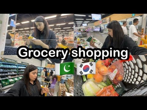 🇰🇷🇵🇰grocery Shopping In Korea | Korea Is Expensive Than Pakistan 😭