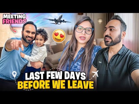 Meeting Friends Before We Leave For Our Holidays | Indian Family Vlogs UK