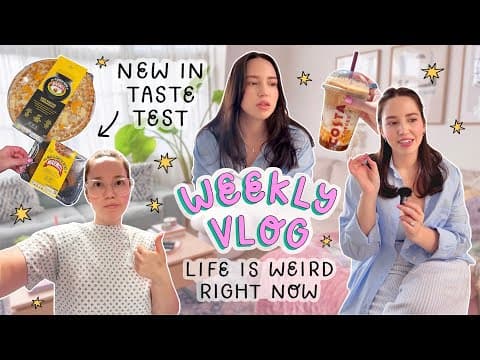 Weekly Vlog ✨ M&s New In Taste Test, Self Care Week + I Can't Believe This Is Still Happening 🏥