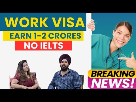 Uk Work Visa For  3 Years | Uk Visa Without Ielts #honeyglobal Ludhiana