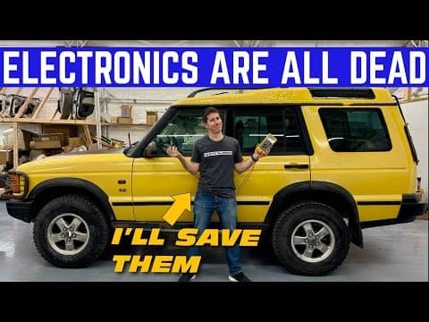 All The Electronics In My Rare Land Rover Are Dead... Only I Can Save It