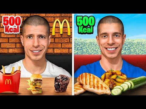 Ovako Izgleda Hrana Od 500kcal! (fast Food Edition)