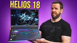 Bigger Is Not Better - Acer Helios 18 (2025) Review