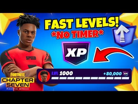 *no Timer* Fortnite Xp Map To Level Up Fast In Chapter 7! (works For Og, Music, Lego & Battle Pass)