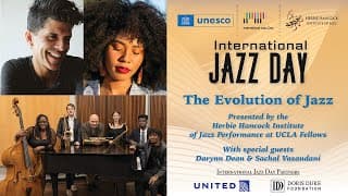 The Evolution Of Jazz (darynn Dean, Sachal Vasandani, Hancock Institute Of Jazz Performance At Ucla)