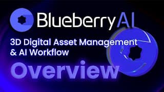 Blueberry Ai - 3d Digital Assets Management Powered By Ai [ 2025 ]