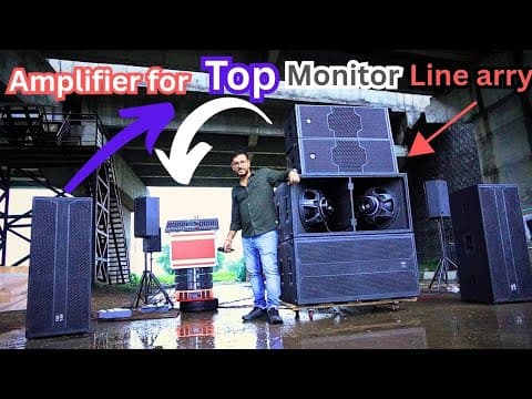 Calibre 5000 Amplfier For Top, Line Array, Monitor And Bass For Dj And Live Setup @vkivan