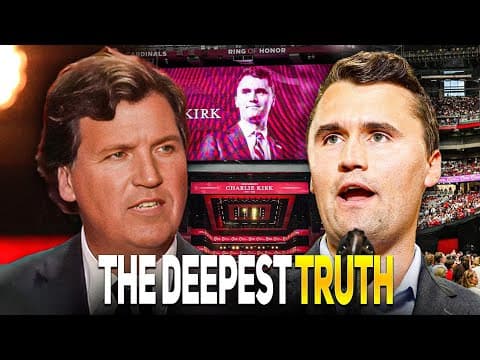Tucker Carlson Links Charlie Kirk’s Death To Jesus | Hidden Message?