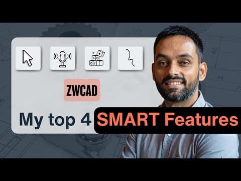 Top 4 Smart Features You Should Use Right Now In Zwcad