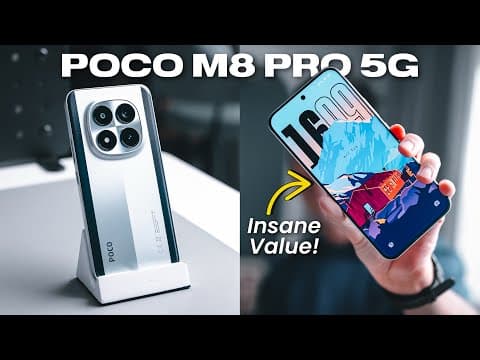 Poco M8 Pro 5g: Even More Value! 🤯 Budget Price, Mid Range Specs! 🔥