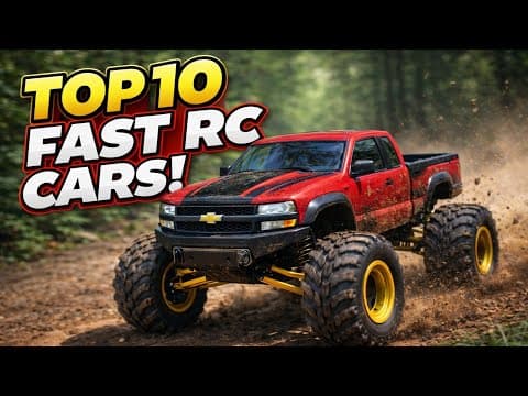Top 10 Fast Rc Cars & Trucks Of 2025! The Ultimate Guide!